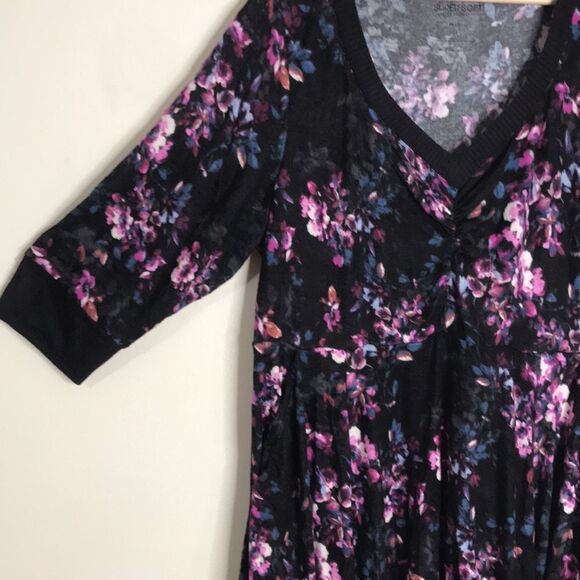 Torrid Womens Mini Supersoft Stretch Push V-Neck Skater Dress Size 1 - Picture 5 of 13